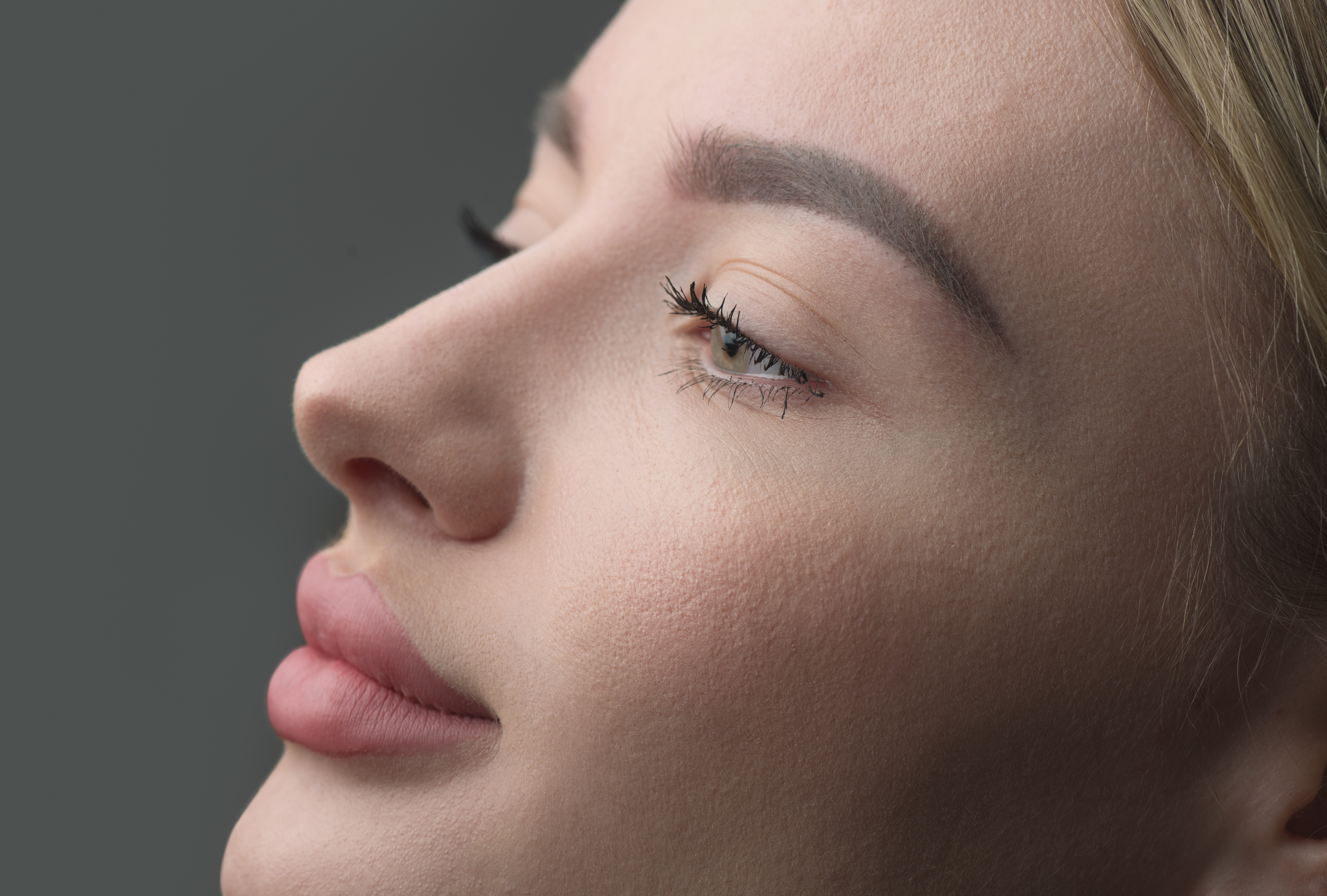 woman's nose